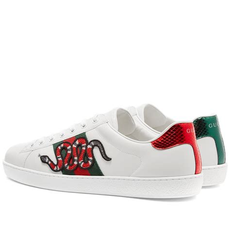 gucci ace snakes|gucci snakeskin shoes.